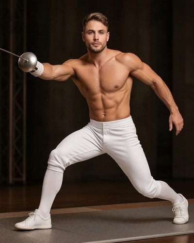 Gay interest white male - interest, fencer