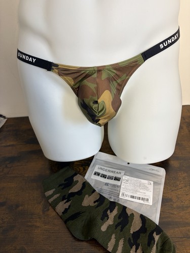 Men posing pouch - thong, and