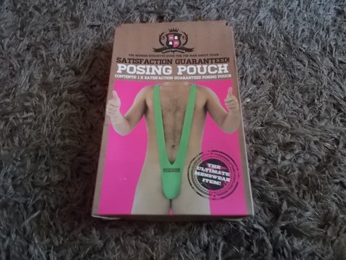 Men posing pouch - posing, box