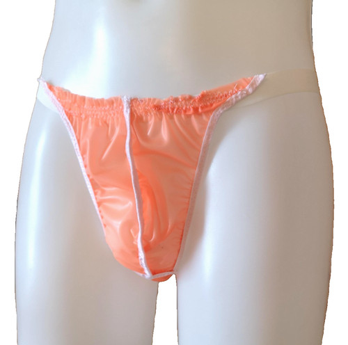 Latex jock rubber men briefs - rubber, men's
