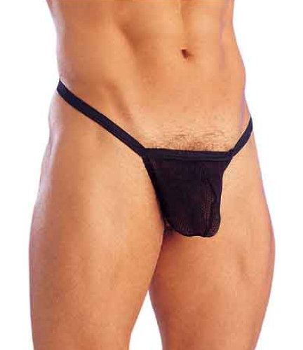 Mens black fishnet - fishnet, posing