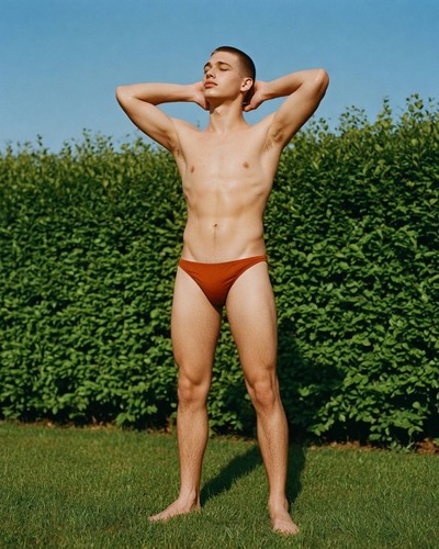 Gay interest male - interest, posing